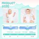 Torticollis Pillows for Infants - Neck Support Newborn Baby Carseat Head Positioner Toddler Plagiocephaly Cushion Traveling Sleep Correction Adjustable Soft Flannel (21.7" x 4.1" x 1.6“)