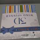 Hummingbird Gifts for Women, Hummingbird Wind Spinner, Birthday Gifts for Women Mom Grandma12 inch 3D Stainless Steel Hanging Wind Spinners for Garden Decoration