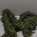 9FT Christmas Cedar Garland Artificial Real Touch Thickness Realistic Greenery Pine Garland for Mantle Fireplace Outdoor Indoor Christmas Decorations (9FT With Wire)