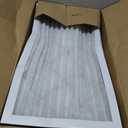 Amazon Basics 14x25x1 Air Filter, MERV 11 AC Furnace Filters, Allergen Control , Removes Dust and Lint, Electrostatic, 6-Pack (Actual Size: 13.75" x 24.75" x 0.75")