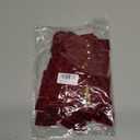 26 Pcs Burgundy Small Velvet Bows Decorations Vintage Christmas Ornaments for Christmas Tree Gift Wrapping Wreath Table Fireplace Garland and Xmas Party (Red)