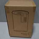 Desktop Fish Tank 3 Gallon Self-Cleaning, Nano Aquarium Goldfish Tank Starter Kit with LED Light & Filter, 360 View for Small Fish, Kids Room & Home Decor (17Color Modes, Large)