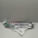 SECURITYMAN Sliding Door Security Bar-Child Proof Sliding Door Lock Bar with Anti Lift Lock - Fits Most Doors & Windows - Adjustable Patio Door Security Bar (18.75"- 51.1") - White