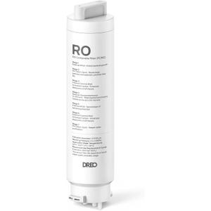 DREO 7-in-1 Reverse Osmosis Filter, Replacement for DREO RO Water Filter 112 & 113 & 114 & 115, Removes 99.99% of Contaminants including PFOA, PFOS, Chlorine, 6-12 month per Cartridge, SGS Tested