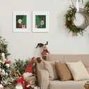 upsimples 11x14 Picture Frame Set of 5, Display Pictures 8x10 with Mat or 11x14 Without Mat, Wall Gallery Photo Frames, White