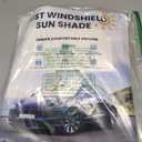 KUST Windshield Sun Shade for Honda Fit 2007-2024 Accessories Sunshade Foldable Window Sun Protector Block UV Rays Keep Car Cooler