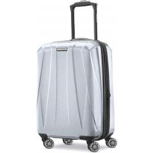 Samsonite Centric 2 Hardside Expandable Luggage with Spinner Wheels, Silver, Carry-On 20-Inch