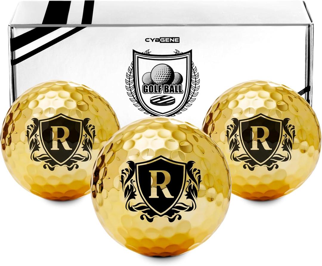 Golf Gifts for Men Unique, Personalized Colored Golf Balls, Cool Accessories for Golfers, Golf Lovers, for Birthday and Christmas