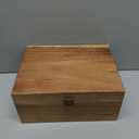 Wooden Keepsake Box, Large Acacia Storage Box with Magnetic Photo Display,Decorative Wooden Box with Felted Protection,Memory Storage Box for Photos,Letters,Jewelry,Crafts,Time Capsule,11"x8.5"x5"