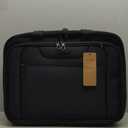 KROSER Rolling Laptop Bag Premium Wheeled Briefcase Fits Up to 17.3 Inch Laptop Overnight Roller Case Computer Bag with RFID Pockets for Travel/Business/Men/Women-Black