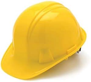 Pyramex Safety SL Series Cap Style Hard Hat, 4-Point Snap Lock Suspension
