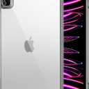 ESR for iPad Pro 12.9 Case, 12.9 inch iPad Pro case (2022/2021, 6th/5th Generation), Thin and Lightweight, Yellowing Resistant, Hard Back, Supports Pencil 2, Classic Series, Clear Black