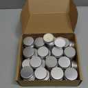 MTLEE 50 Pcs Wedding Scented Candles Gift Travel Tin Candle Aromatherapy Candle for Christmas Winter Baby Shower Favors Wedding Gifts (Rose,Vanilla,Jasmine,Lavender,British Pear)