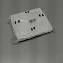 Halloween Ghost Table Runner, White 3D Faux Fur Table Runners, 3D Cute Ghost Pattern Table Decor for Indoor Outdoor, Halloween Home Party Decor, 13*72 Inch