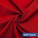 homing Rectangle Table Cloth Cover, Waterproof Polyester Elastic Fitted Tablecloth, Fits for 6 Foot Folding Tables, Washable Table Protector for Picnic, Camping, Outdoor (Red, 30" x 72")