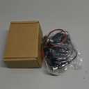 TalentCell AC/DC 12V LiFePO4 Battery Charger, 14.4 14.6V/1.5A Output with Dual Alligator Clips Connector for 4S 12/12.8V Rechargeable Lithium Iron Phosphate Battery Pack