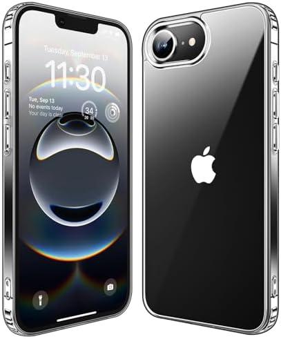 MOZOTER for iPhone 16E Case Clear 2025 Released,[Non-Slip] Shockproof Bumper Phone Cover,Slim Thin Cute Case for iPhone 16E-Clear, Set of 4
