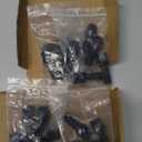 GAsupply 14x1.5 28mm Shank Lug Bolts, 20pcs Black Conical Seat 56mm Tall Lug Studs for Wheel Spacers, 17mm Hex