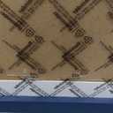 9x9 Picture Frames Blue with Mat 7x7 Opening Solid Wood Frame, Plastic Panel (Film Needs to be Removed) Table or Wall.Front Window Opening 8.6x8.6 inch (2 Pack)