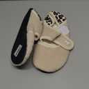 Comfy House Slippers for Women & Men - Wide Diabetic Sock Slippers, Soft & Cozy Barefoot House Shoes (9.5-10 Women/8-8.5 Men, Spleopard)