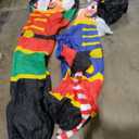 2 Packs 8ft Nutcracker Soldier Christmas Inflatable Porch Decor Yard Inflatable for Outdoor Decor/Yard/Garden/Lawn (Red&Blue)