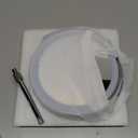 Makeup Mirror with Lights, 1x/20x 360 Rotation Vanity Mirror, Brightness Adjustable Lighted Makeup Mirror with Magnification, 5000 mAh Rechargeable Double Sided Mirror with 3 Colors, Gift for Women (Chrome)