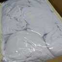 6 Pack Spandex White Tablesloths for 8 Foot Rectangle Tables, Stretchy Table Cloths 8ft Fitted Table Cover Desk Skirt for Parties Weddings Birthday Banquet Baby Shower