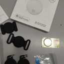 Air Tracker Tags-4 Pack, 2026 New [Apple MFi Certified], Bluetooth Tracker Work with Apple Find My (iOS Only), Replaceable Battery Last 2 Years, IP68 Waterproof Item Finder for Luggage/Key/Suitcase
