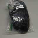 GORGIUS Veralux Blend Shaggy Haircuts Natural Black Curly Wig with Bangs Crafted with Style-Archive Technology: Premium Fiber & Remy Human Hair Blended, Realistic Look with True Scalp (20 Inch)