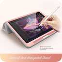 i-Blason Cosmo Case for iPad Air 5th Generation/4th Generation 10.9 (2022/2020), Full-Body Trifold with Built-in Screen Protector Protective Smart Cover with Auto Sleep/Wake & Pencil Holder (Marble)