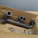 Left Exhaust Manifold Compatible With Chevrolet V1500 Suburban 5.7L V8 1991 1990 1989 P-2896520