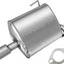 Rear Exhaust Muffler Compatible With 2010-2019 Subaru Legacy 2.5L Muffler Exhaust