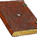 SH SHIFAA HANDICRAFT Hocus Pocus Book of Spells Hocus Pocus Spell Book Prop Hocus Pocus Halloween Decorations Decor Leather Journal Writing Book of Shadow Hocus Pocus Gifts for Men and Women (13X10)