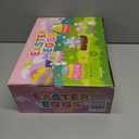 [6 Surprise Golden Eggs] 300 Pack 2.3 Inch Plastic Easter Eggs, Empty Easter Eggs Fillable, Bright Colors Plastic Eggs Bulks for Easter Hunt, Easter Party Favor, Basket Stuffers Fillers