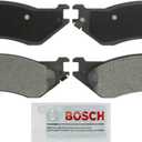 BOSCH BSD702 Severe Duty Disc Brake Pad Set - Compatible With Select Ford Expedition, F-150, F-150 Heritage, F-250; Lincoln Navigator; FRONT