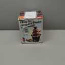 Nostalgia 3 Tier Electric Chocolate Fondue Fountain Machine for Parties - Melts Cheese, Queso, Candy, and Liqueur - Dip Strawberries, Apple Wedges, Vegetables, and More - 24-Ounce - Black, Small