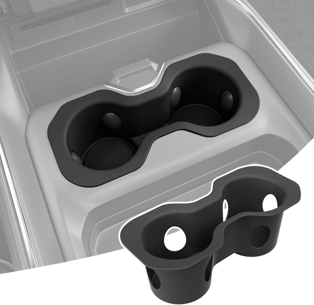 Cup Holder Compatible with 2019-2025 Dodge RAM 1500 Center Console Cup Holder Console Drink Organizer Replacement for 2019-2025 Dodge RAM 1500 Accessories