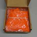 Silicone Grill Mat Compatible with Blackstone, BBQ Griddle Tools Mat with Drip Pad, Spatula Mat for Outdoor Kitchen Counter, Gifts for Men (Orange)