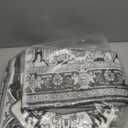 Washable Area Rug 5x8 | Non Slip Area Rug for Living Room, Bedrooms, Dining Room | Ultra-Soft Flannel Carpet Area with Rubber Backing (Charcoal, 5x8)