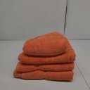 Chakir Turkish Linens | Hotel & Spa Quality 100% Cotton Premium Turkish Towels | Soft & Absorbent (4-Piece Bath Towels, Coral)