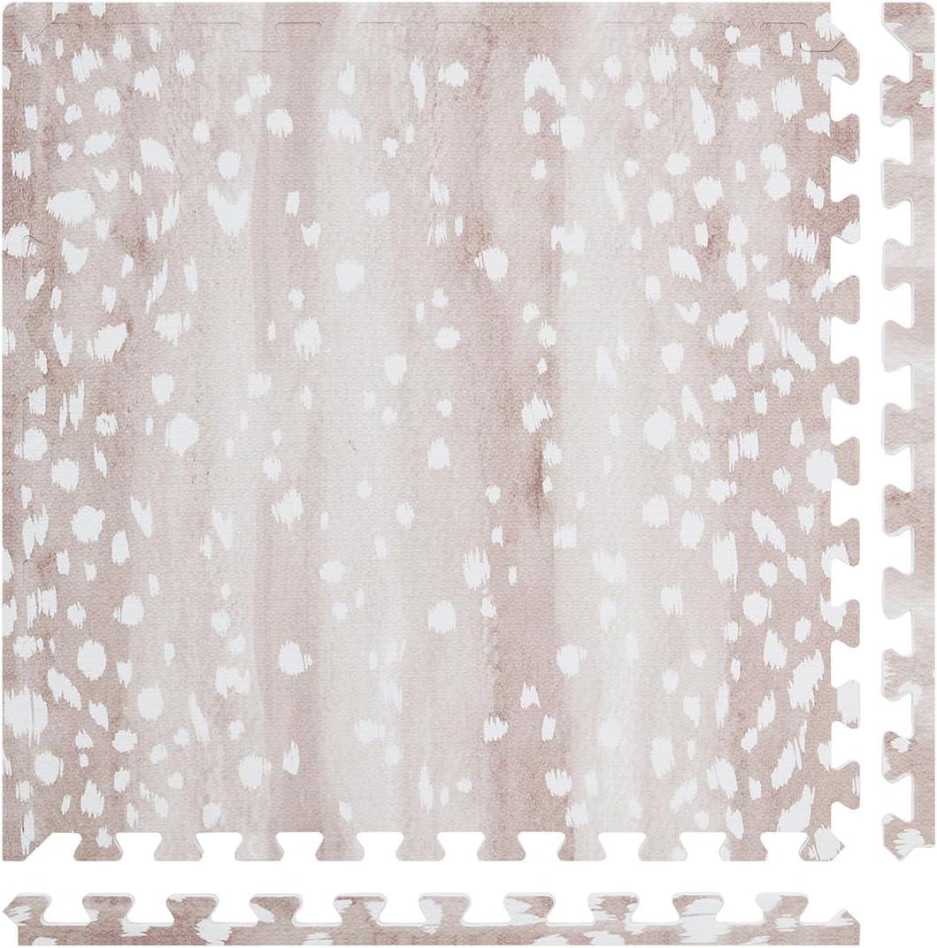 House of Noa Baby Play Mat  4x6 Fawn Brown  Set of 8 Tiles  Cushioned EVA Foam Play Mat for Floor, Soft Interlocking Baby Crawling Mats for Hard Floors House of Noa Baby Play Mat  4x6 Fawn Brown  Set of 8 Tiles  Cushioned EVA Foam Play Mat for Floor, Soft Interlocking Baby Crawling Mats for Hard Floors