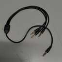 3.5mm Headphone Splitter 1 to 3-Ways 3.5mm (1/8") TRS 3-Pole Gold Plated Male to 3-Male Stereo Jack Splitter Audio Cable for Computer, Speakers, Mp3, Earphone(0.5M/1.6FT)