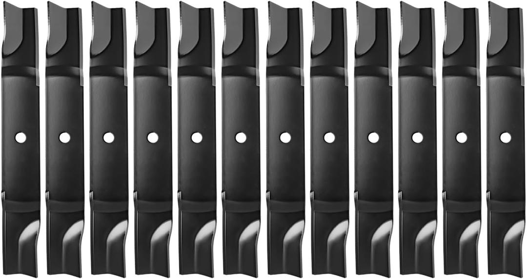 942-04415 Mower Blades for 60'' Deck, Compatible with C ub Cad et Tank 60 M60, Z-Force L60 S60, Pro Z 160 560 760 960, T roy-Bilt Mustang XP60, C raftsman Z8600, Replaces 98-071 742-04415, 12 Pack