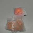 Baby Pacifiers 0-6 Months, BPA-Free Silicone Nipple, Lightweight One-Piece Design, Set of 4, with a Pacifier Chain & Pacifier Case