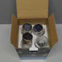 SUNWIND Hanging Solar Ball Lights Outdoor - 8 Pack Cracked Glass Decorative Garden Lights Waterproof Solar Lanterns for Yard, Patio, Fence, Tree, or Holiday Decoration(White)