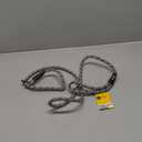 Fida Durable Slip Lead, 6 FT x 1/2" Heavy Duty Dog Loop, Comfortable Strong Rope Leash for Large, Medium Dogs, No Pull Pet Training Leash with Highly Reflective, Grey