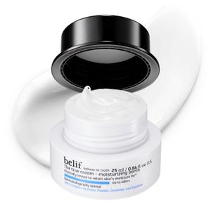 belif Moisturizing Bomb  Daily Ceramide Moisturizer with Peptide & Squalane, 48hr Hydration & Anti-Aging Cream, Milky & Lightweight, Restores Skin Barrier, Korean Skincare, 0.84 fl oz (25ml)