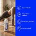 Flow Mineral Spring Water, Organic Peach + Blueberry, 12 Pack (16.9 Fl Oz) - Naturally Alkaline with Electrolytes and Zero Sugar