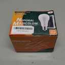 Neporal MagicGlow Rechargeable Solar Light Bulbs with Remote, USB+Solar Rechargeable Bulbs, 3 Colors Shift + Dimmable Battery Light Bulb, A19 Emergency LED Light Bulbs, 15W, Up to 24 Hours, 2 Pack