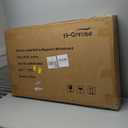 H-Qprobd Mobile Whiteboard 36"x24" Magnetic Dry Erase Board with Stand - Adjustable Height Double Side Rolling White Boards on Wheels for Home, Office & School